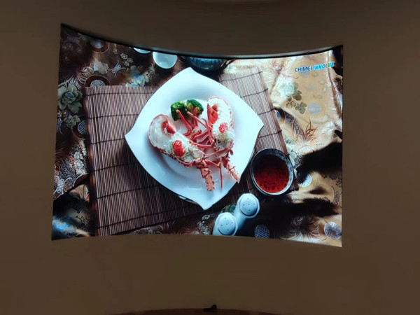 万州室内P2.5弧形LED屏